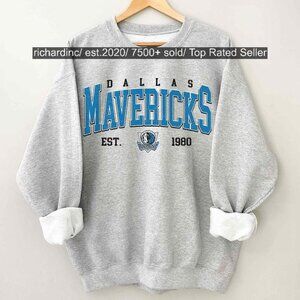 Dallas Mavericks For Basketball shirt retro sweatshirt Heavy Blend